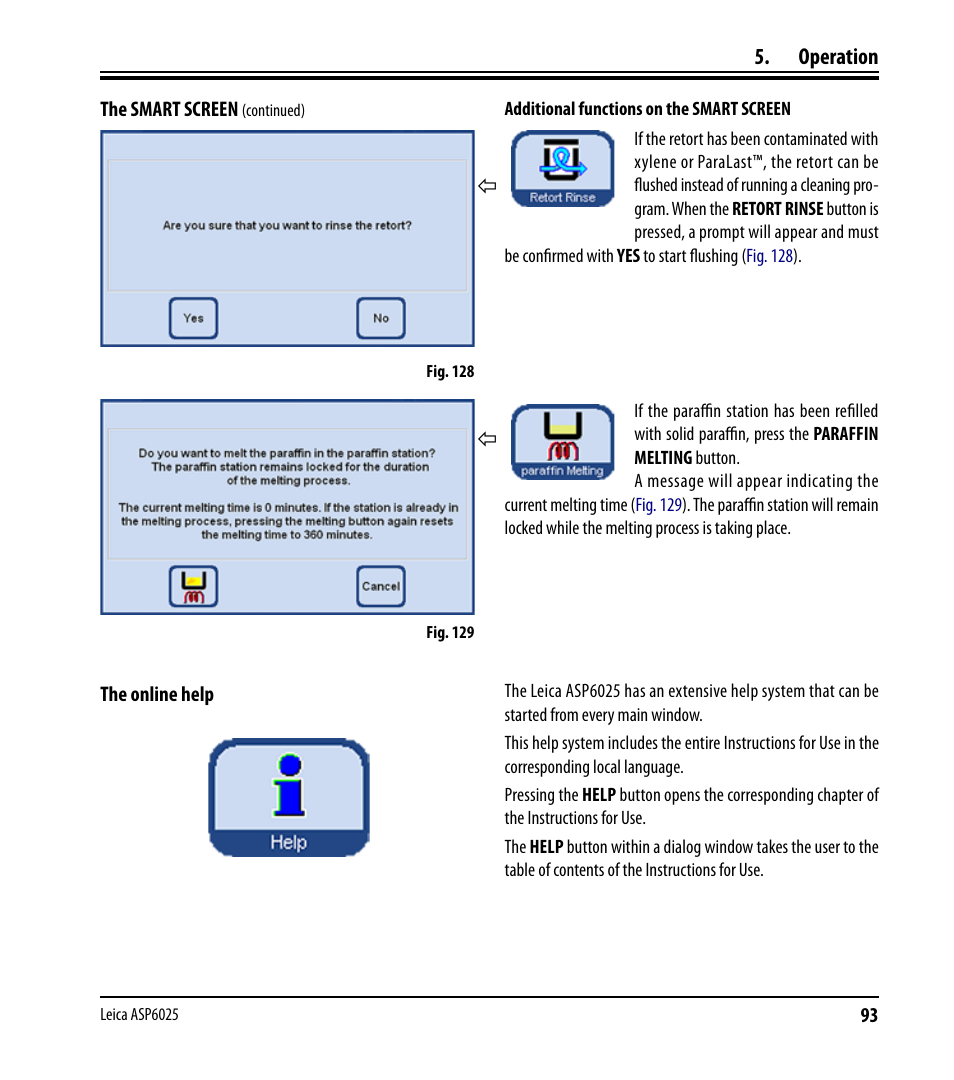 Operation | Leica Biosystems ASP6025 User Manual | Page 95 / 178
