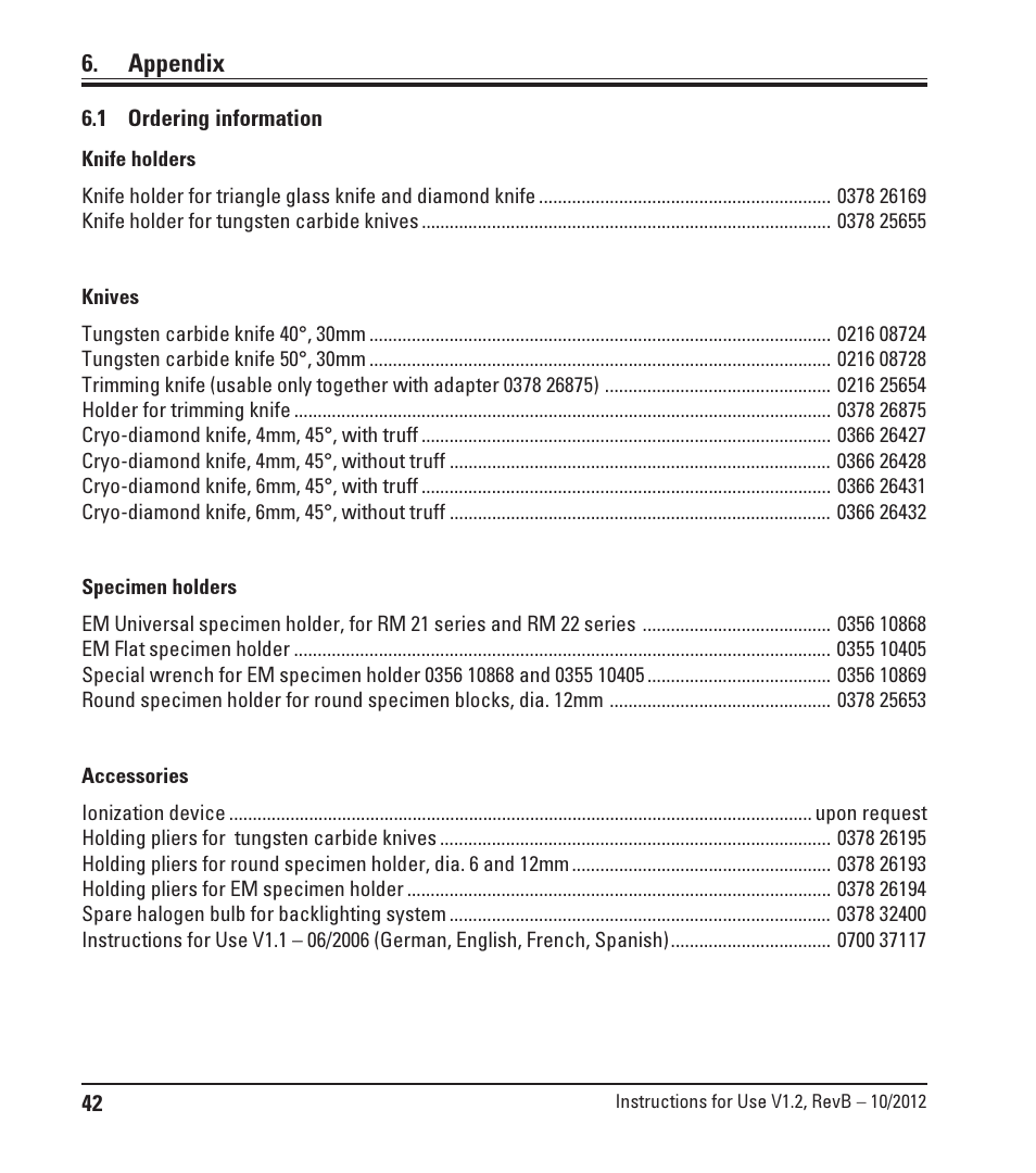 Leica Biosystems LN22 User Manual | Page 42 / 44