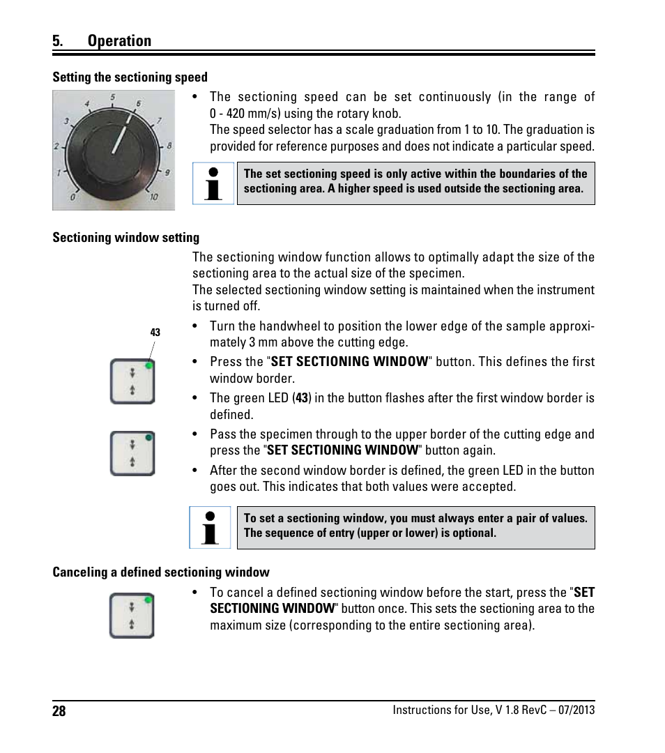 Operation | Leica Biosystems RM2255 User Manual | Page 30 / 82