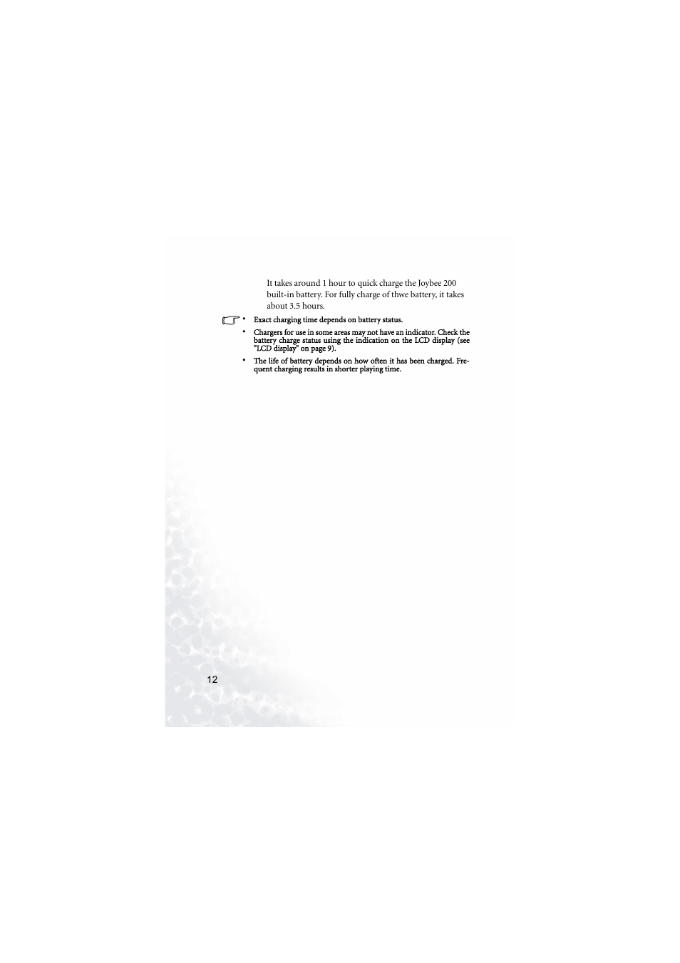 BenQ Joybee 200 User Manual | Page 18 / 69