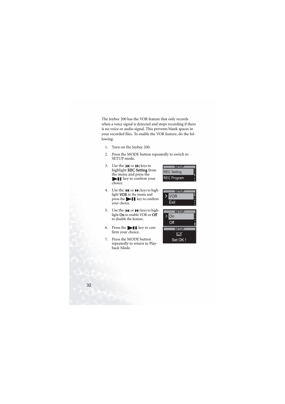 BenQ Joybee 200 User Manual | Page 38 / 69