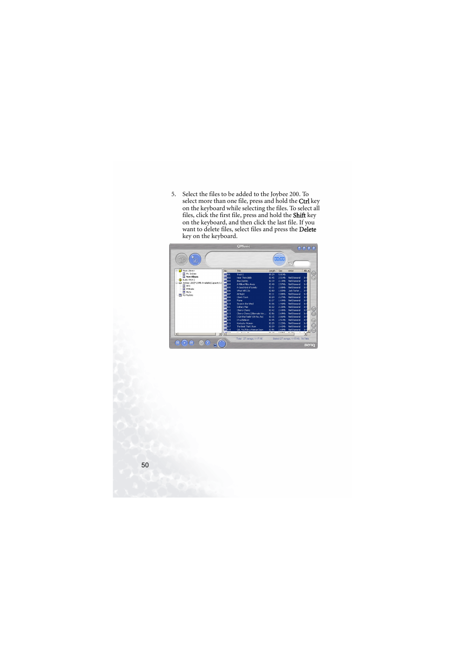BenQ Joybee 200 User Manual | Page 56 / 69