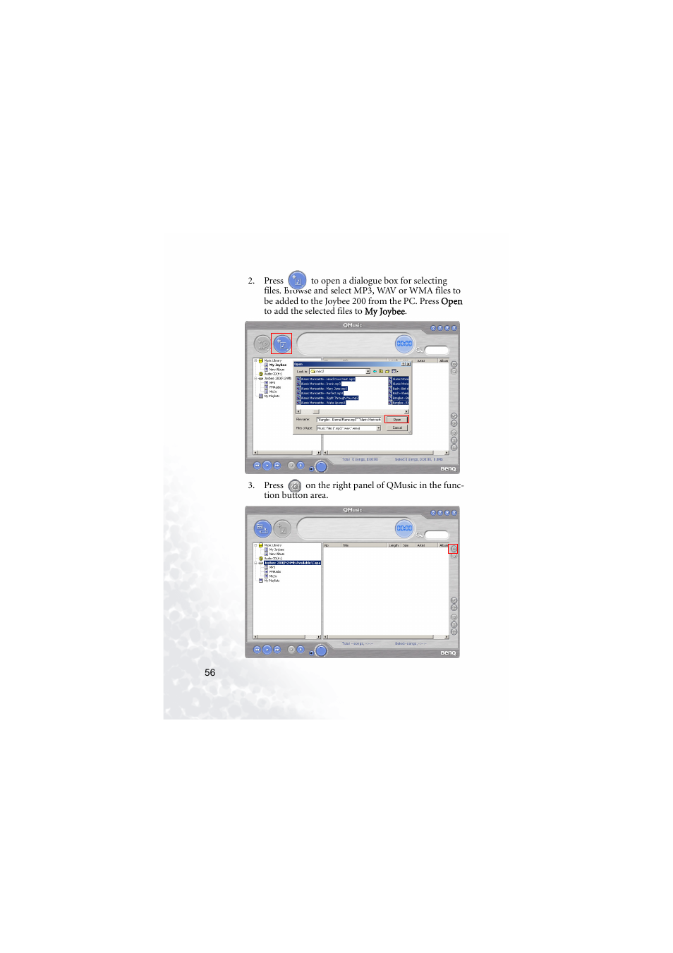 BenQ Joybee 200 User Manual | Page 62 / 69