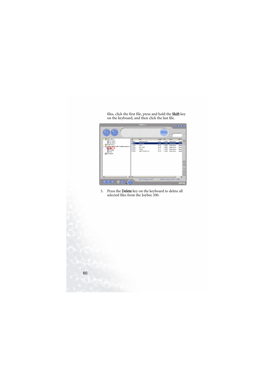 BenQ Joybee 200 User Manual | Page 66 / 69