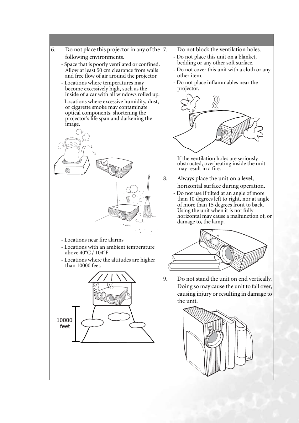 BenQ MP610 User Manual | Page 9 / 55