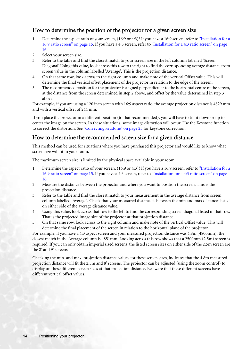 BenQ W100 User Manual | Page 14 / 47