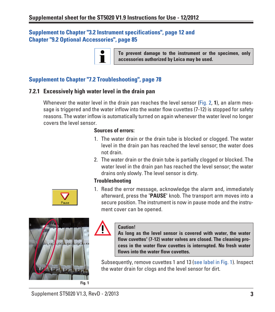Leica Biosystems ST5020 (Supplement) User Manual | Page 3 / 6