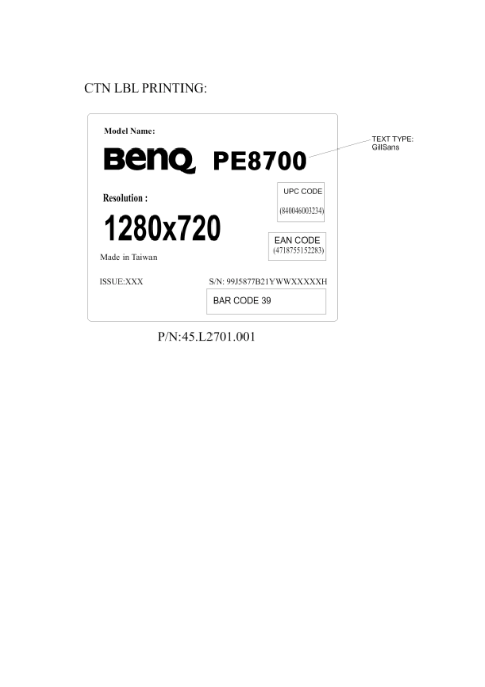 BenQ DLP PROJECTOR PE8700 User Manual | Page 26 / 97