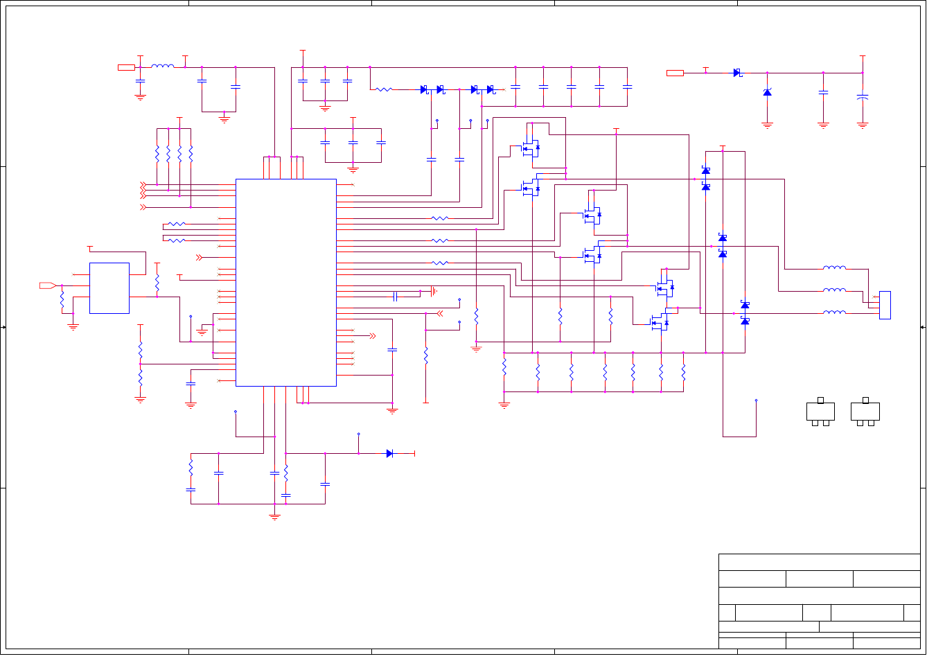 Benq corporation, Ssi color wheel drive circuit | BenQ DLP PROJECTOR PE8700 User Manual | Page 87 / 97