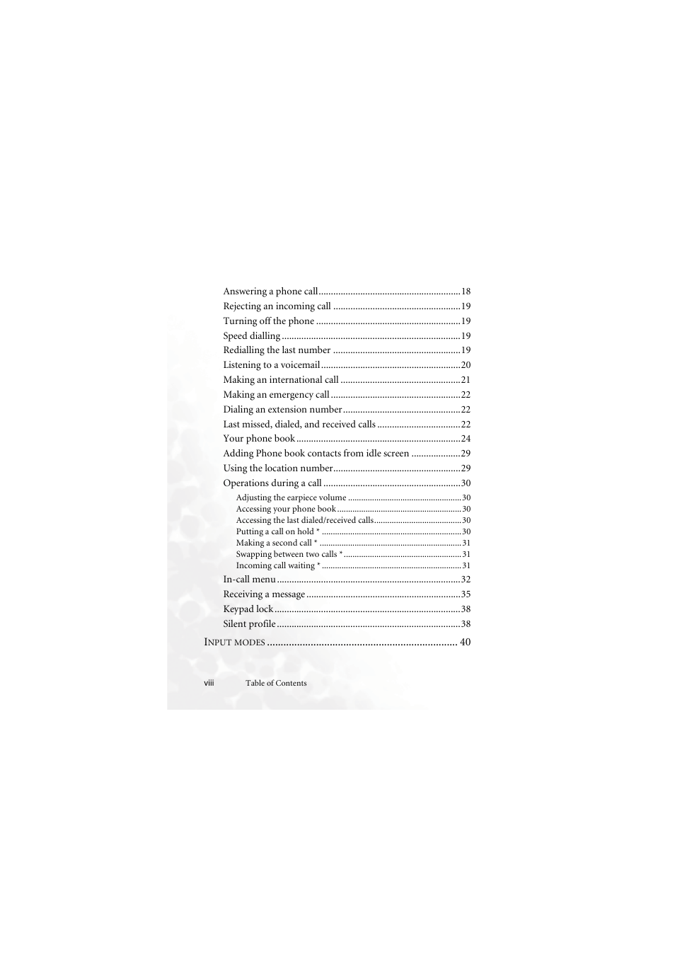 BenQ M555C User Manual | Page 10 / 158