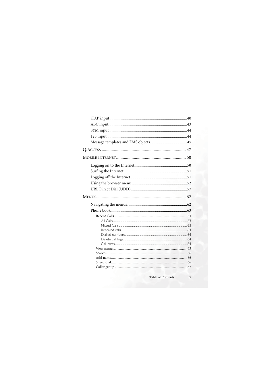 BenQ M555C User Manual | Page 11 / 158