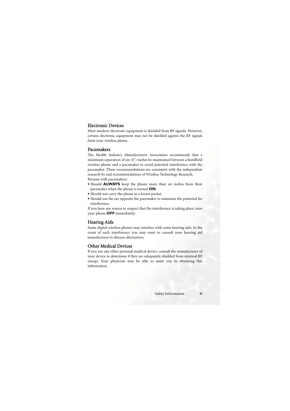 BenQ M555C User Manual | Page 5 / 158