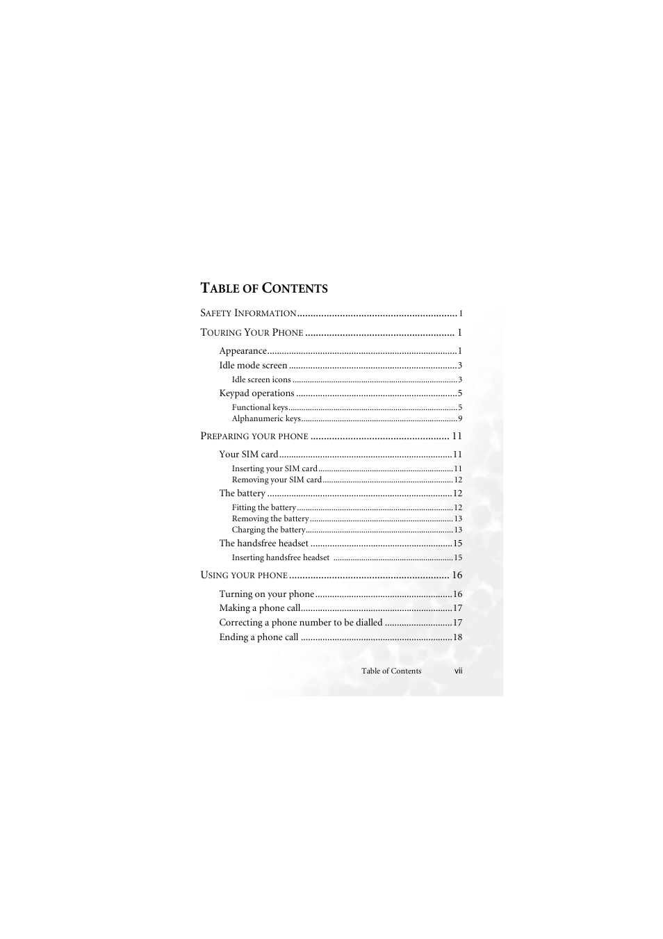 BenQ M555C User Manual | Page 9 / 158
