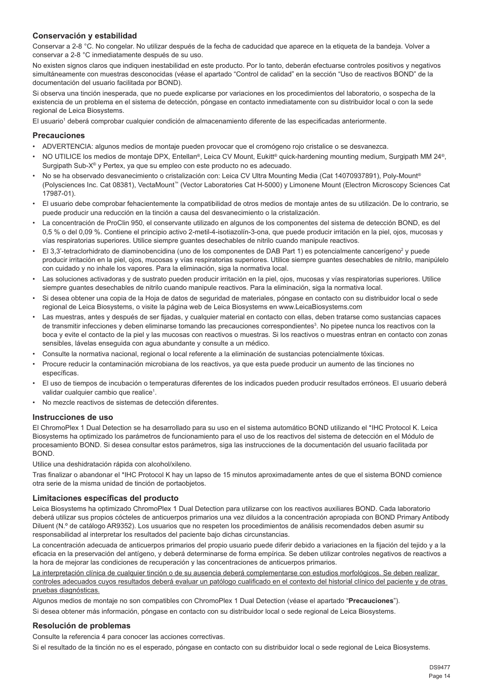 Leica Biosystems ChromoPlex 1 Dual Detection for BOND User Manual | Page 15 / 36