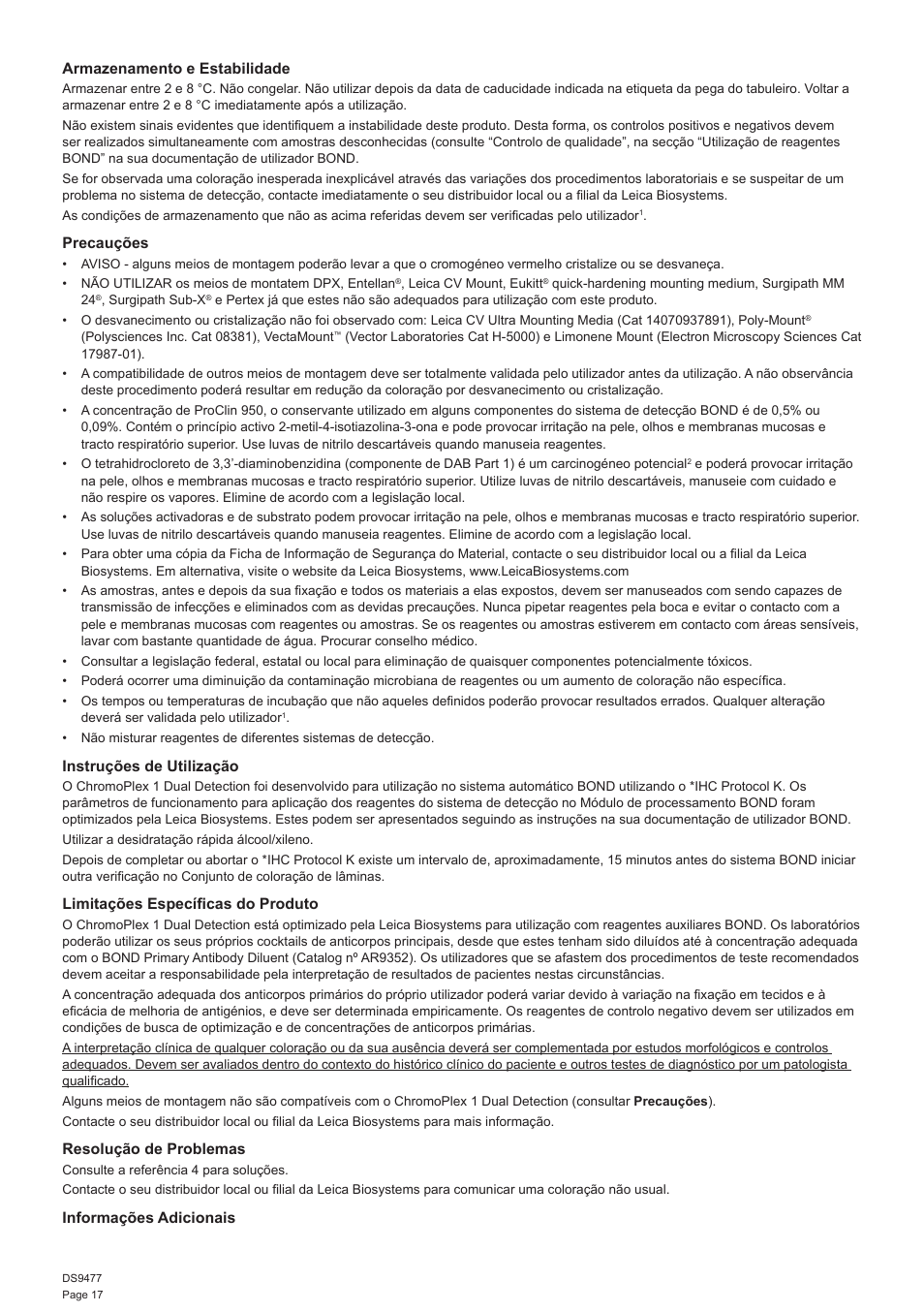 Leica Biosystems ChromoPlex 1 Dual Detection for BOND User Manual | Page 18 / 36