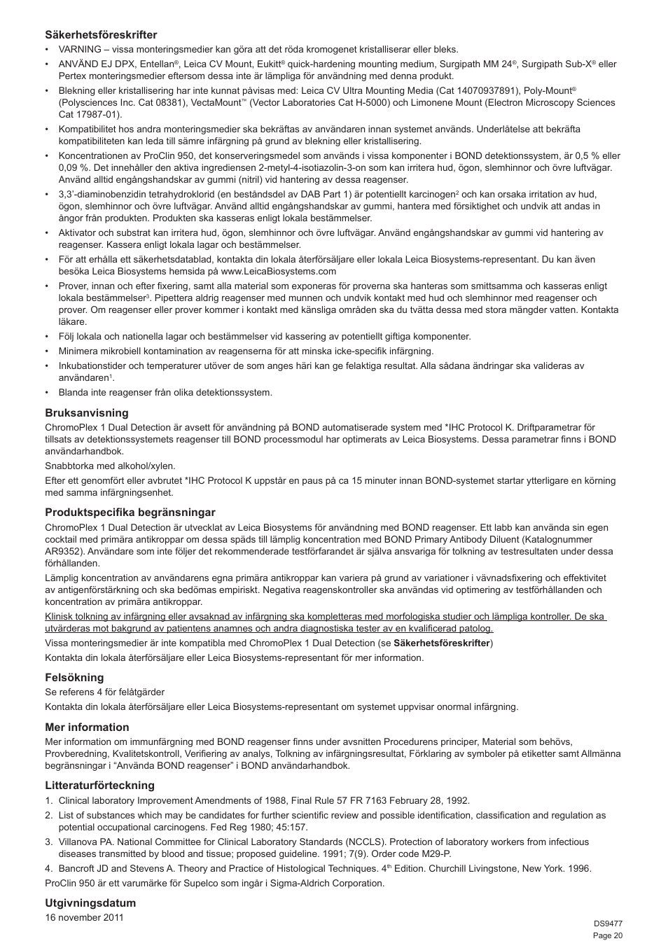 Leica Biosystems ChromoPlex 1 Dual Detection for BOND User Manual | Page 21 / 36