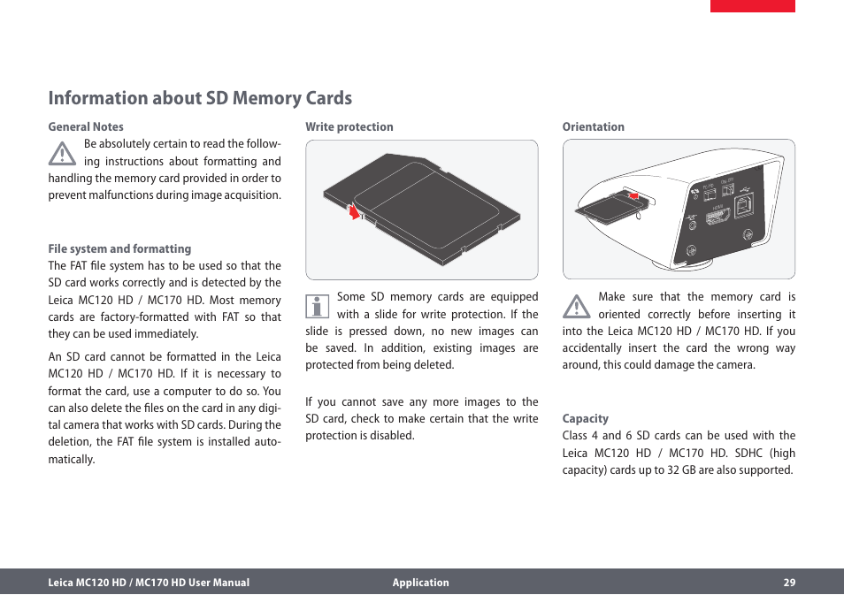 Leica Biosystems MC120 HD User Manual | Page 29 / 58