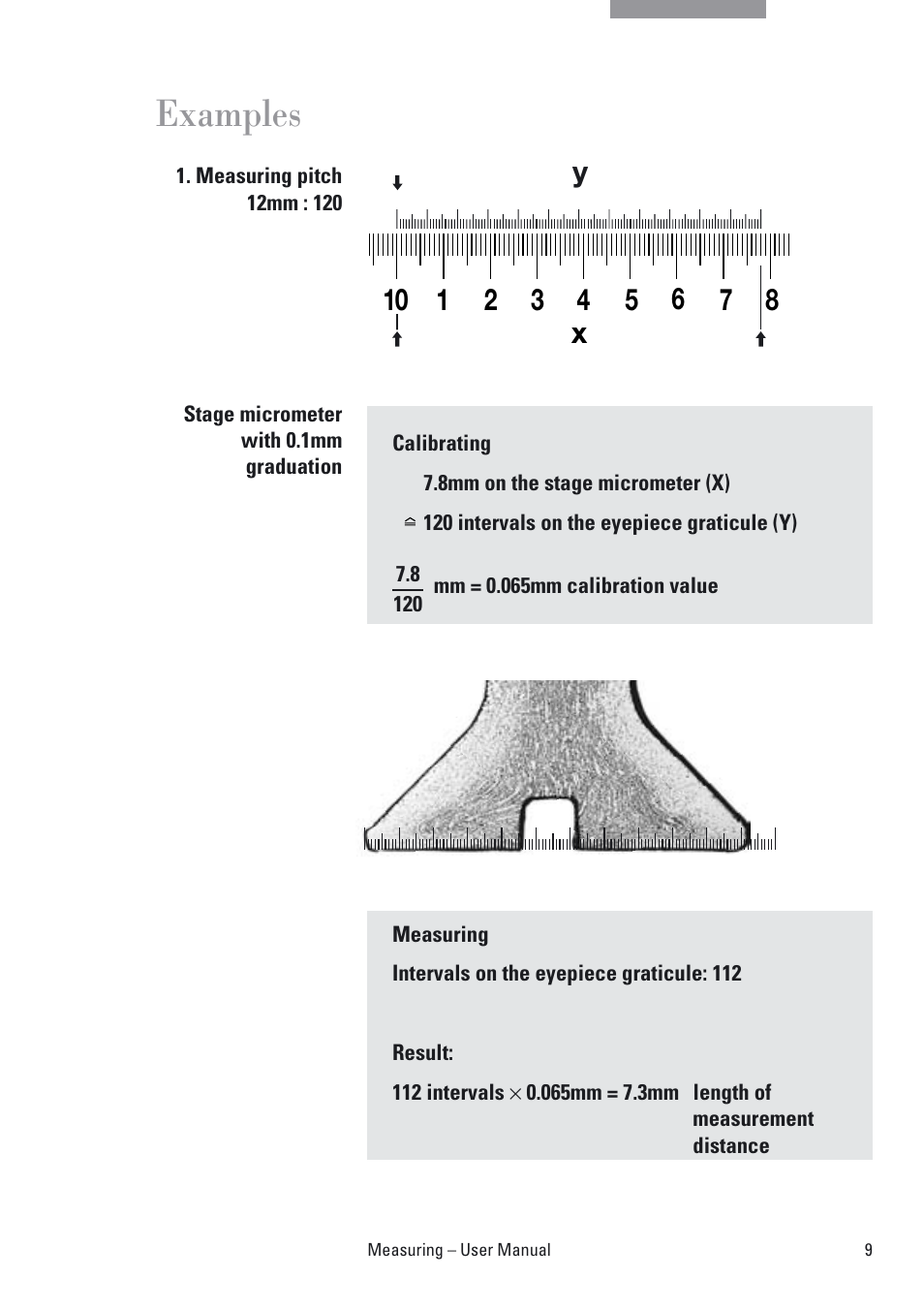 Examples | Leica Biosystems M80 Measuring User Manual | Page 9 / 12