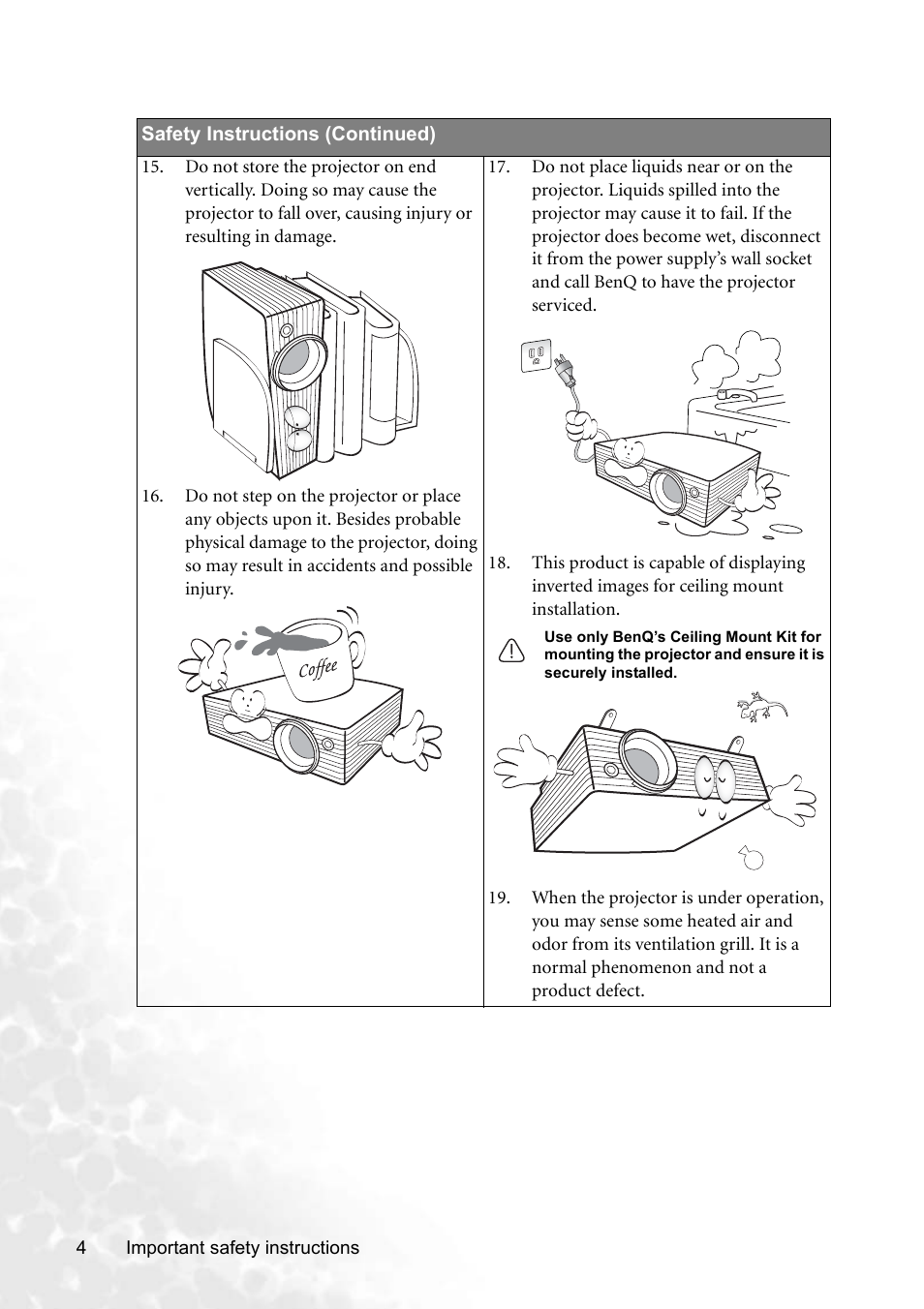 BenQ CP220 User Manual | Page 10 / 55