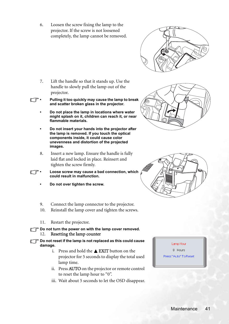 BenQ CP220 User Manual | Page 47 / 55