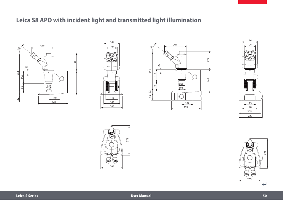 Leica Biosystems S series User Manual | Page 50 / 59