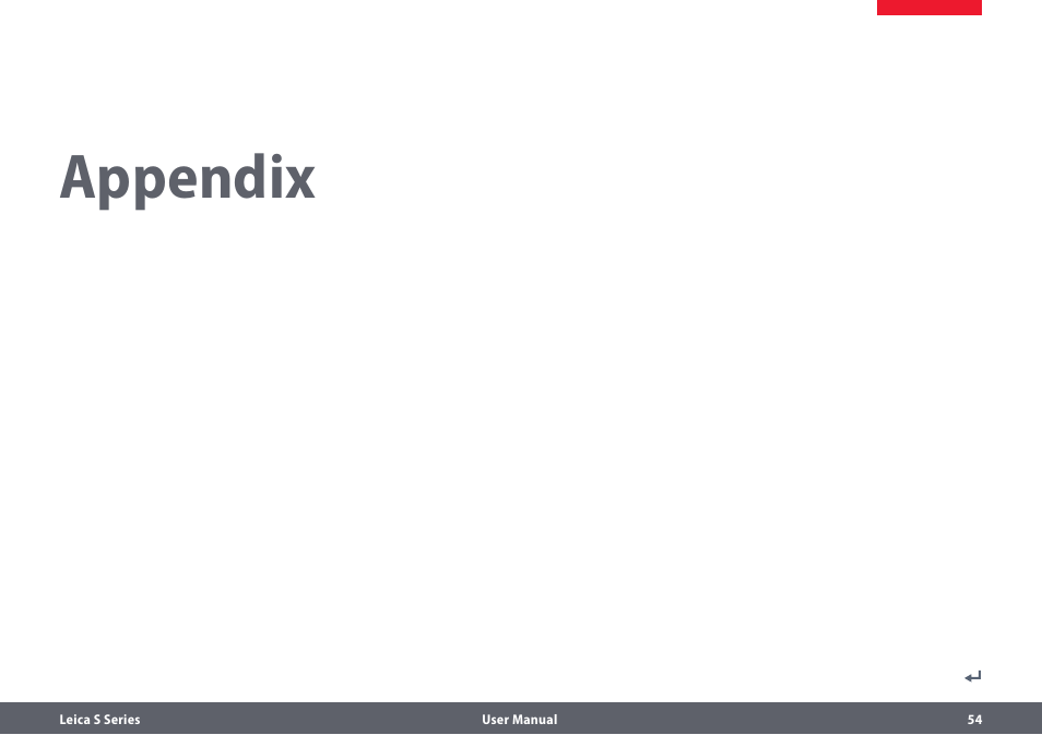 Anhang, Appendix | Leica Biosystems S series User Manual | Page 54 / 59