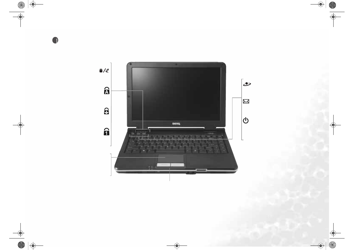Touring your joybook | BenQ S52 User Manual | Page 5 / 56