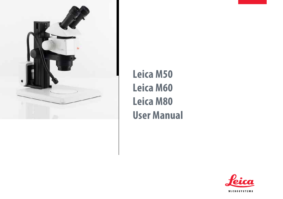 Leica Biosystems M80 User Manual | 65 pages