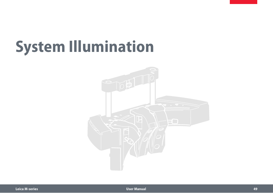 System illumination | Leica Biosystems M80 User Manual | Page 49 / 65