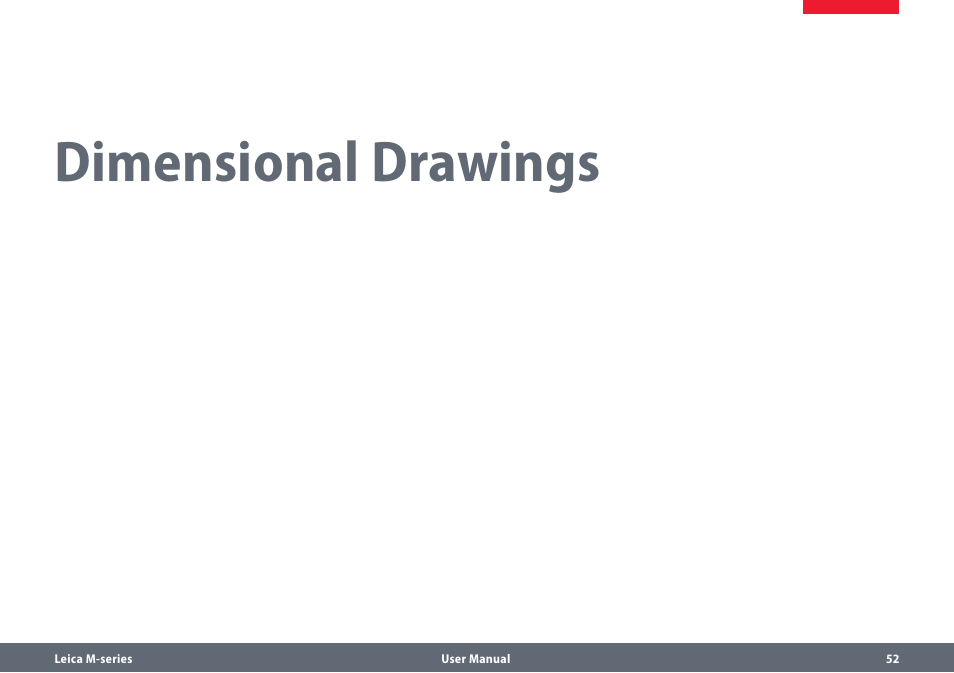 Dimensional drawings | Leica Biosystems M80 User Manual | Page 52 / 65