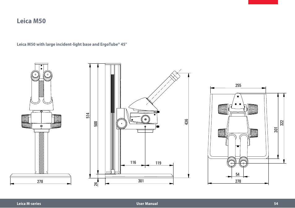 Leica m50 | Leica Biosystems M80 User Manual | Page 54 / 65