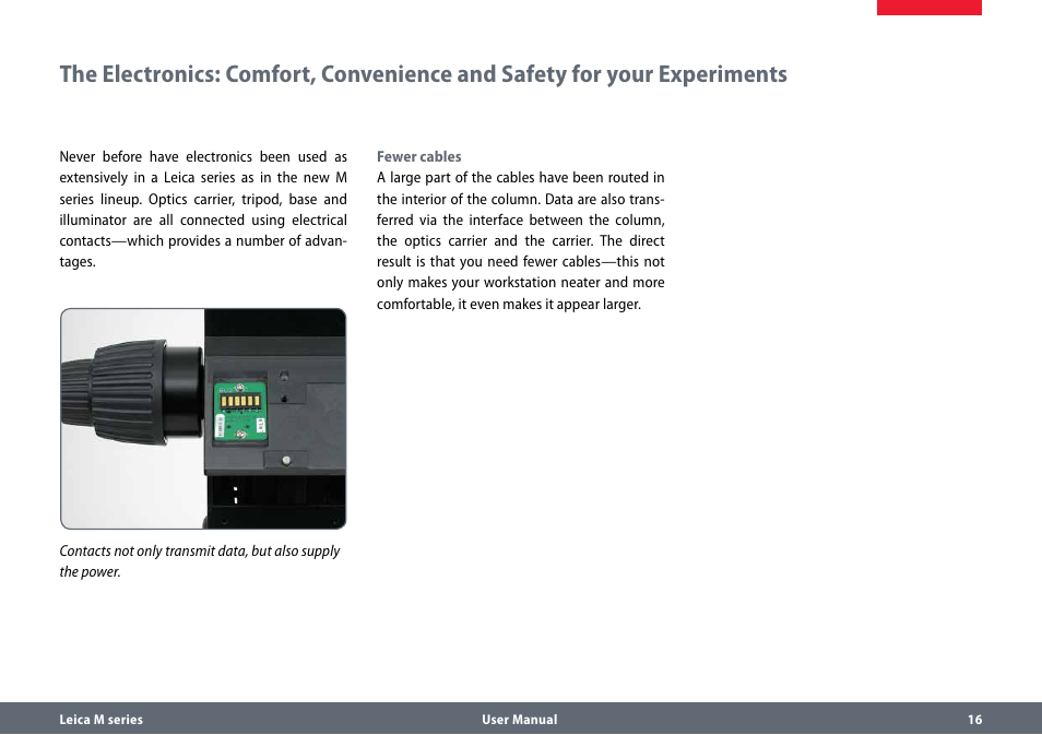 Leica Biosystems M165 C B User Manual | Page 16 / 57