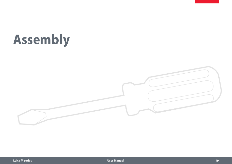 Assembly | Leica Biosystems M165 C B User Manual | Page 19 / 57
