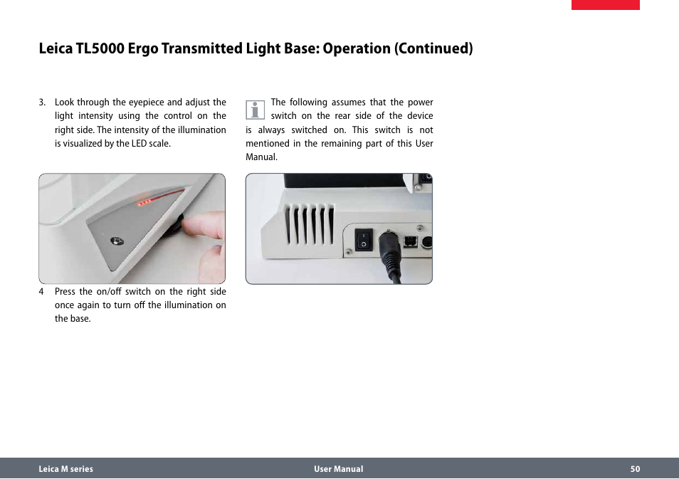 Leica Biosystems M165 C B User Manual | Page 50 / 57