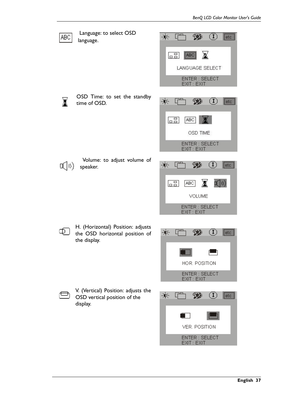 BenQ FP567 User Manual | Page 38 / 43