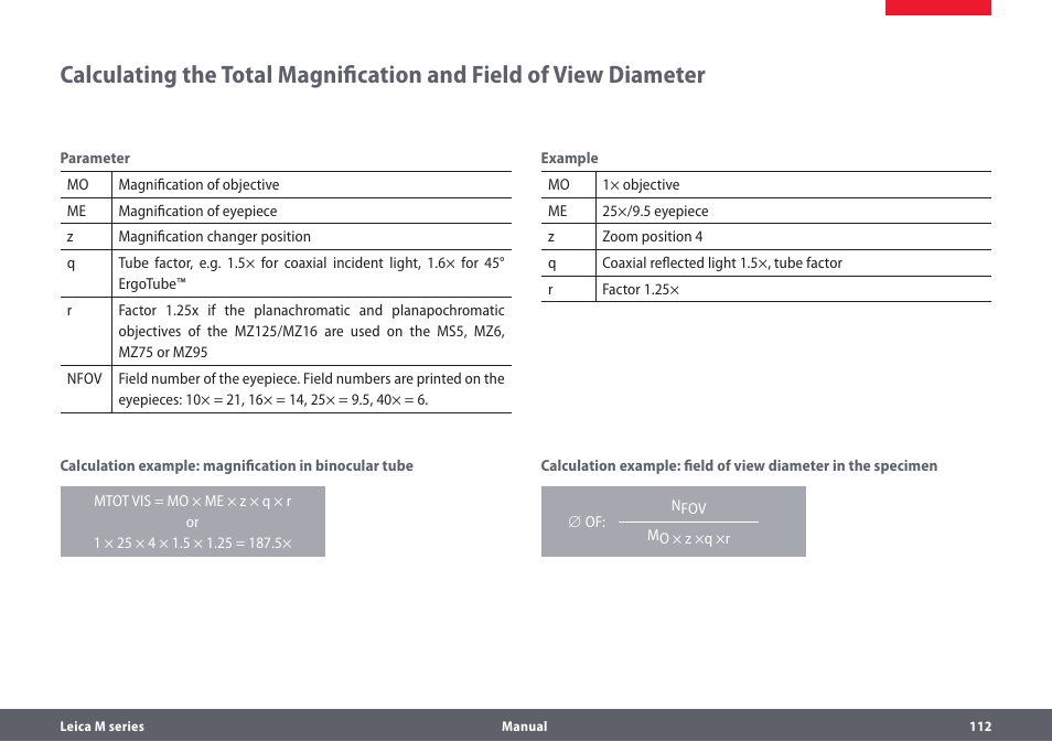 Leica Biosystems M205A User Manual | Page 112 / 114