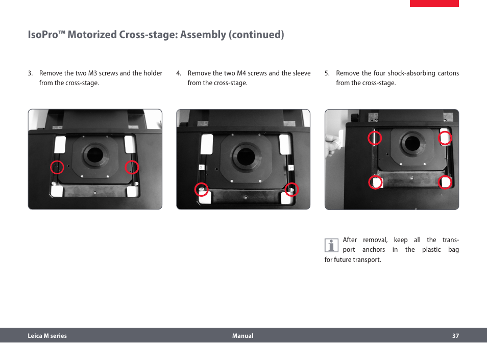 Leica Biosystems M205A User Manual | Page 37 / 114