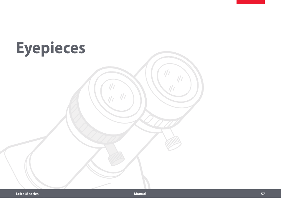 Eyepieces | Leica Biosystems M205A User Manual | Page 57 / 114