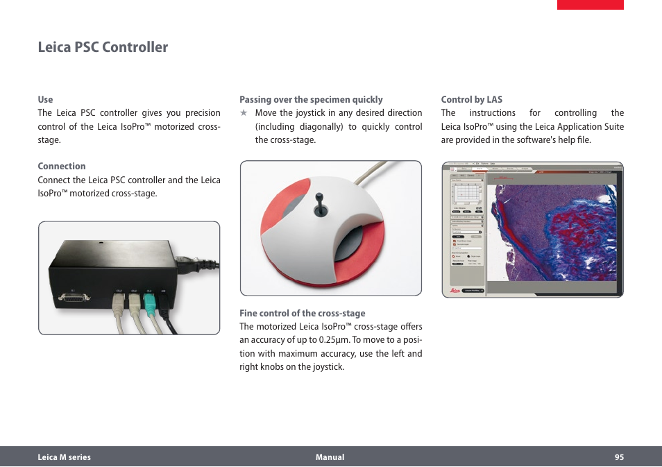 Leica psc controller | Leica Biosystems M205A User Manual | Page 95 / 114