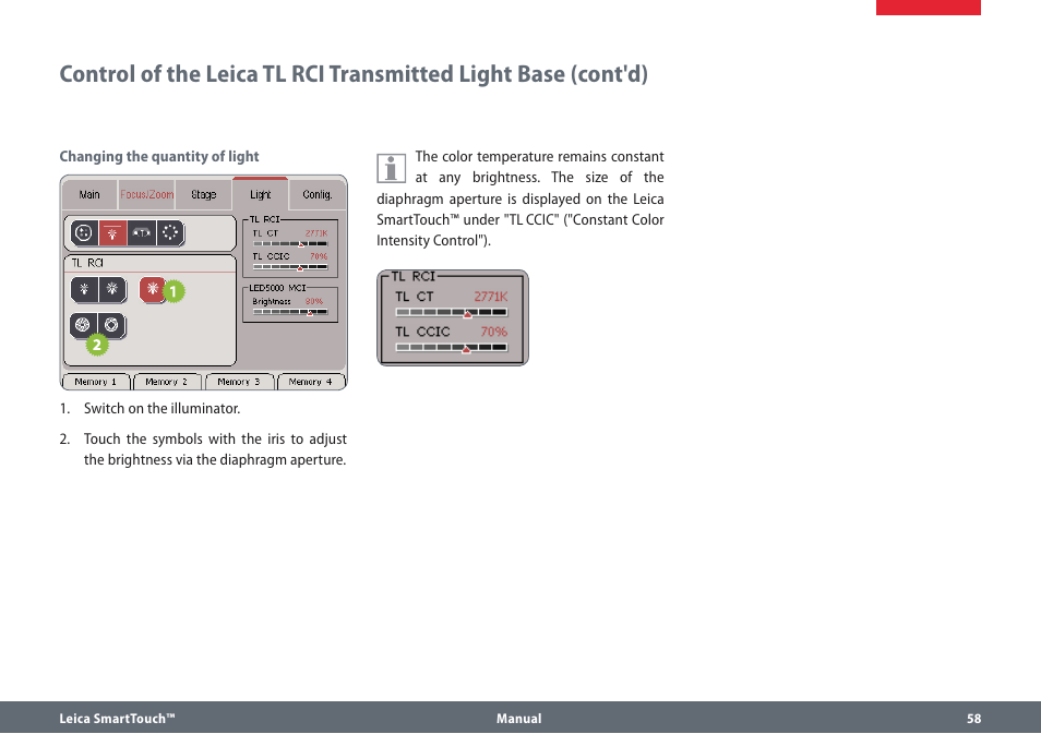 Leica Biosystems SmartTouch User Manual | Page 58 / 82