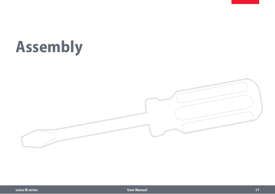 Assembly | Leica Biosystems M80 B User Manual | Page 17 / 56