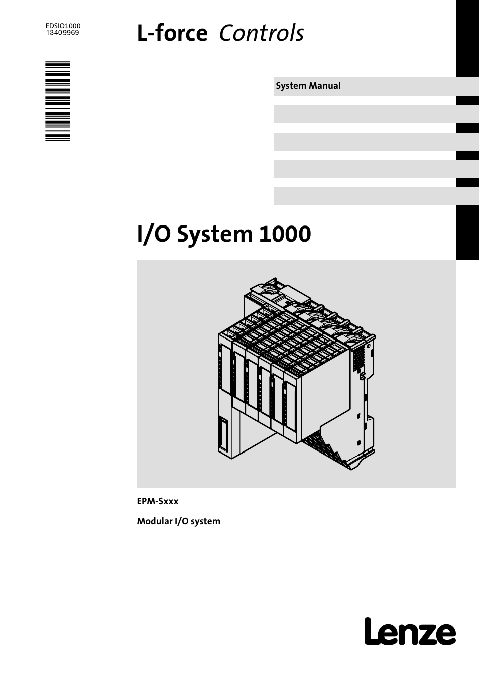 Lenze I/O system 1000 System Manual User Manual | 744 pages