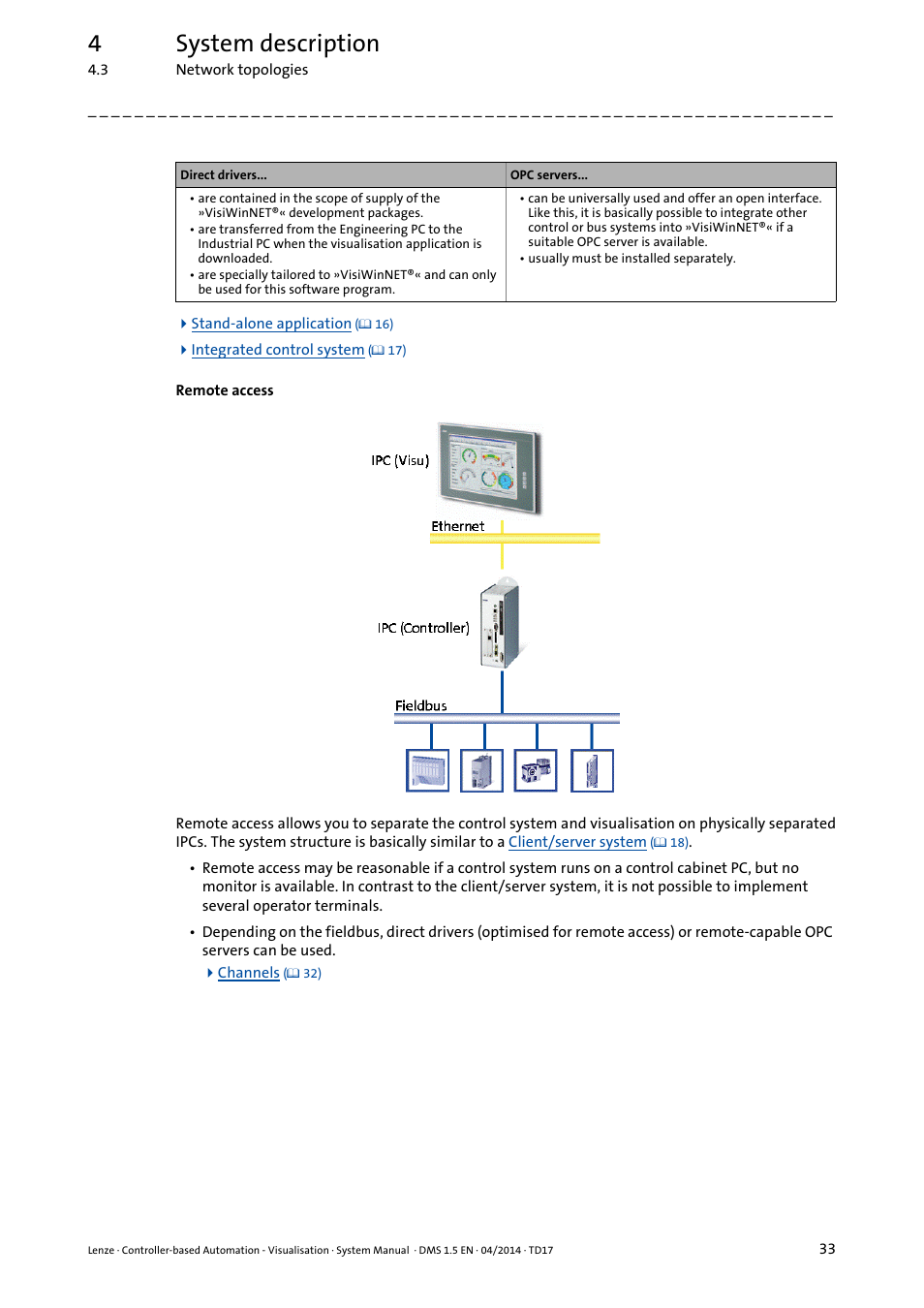 4system description | Lenze Controller-based Automation User Manual | Page 33 / 63