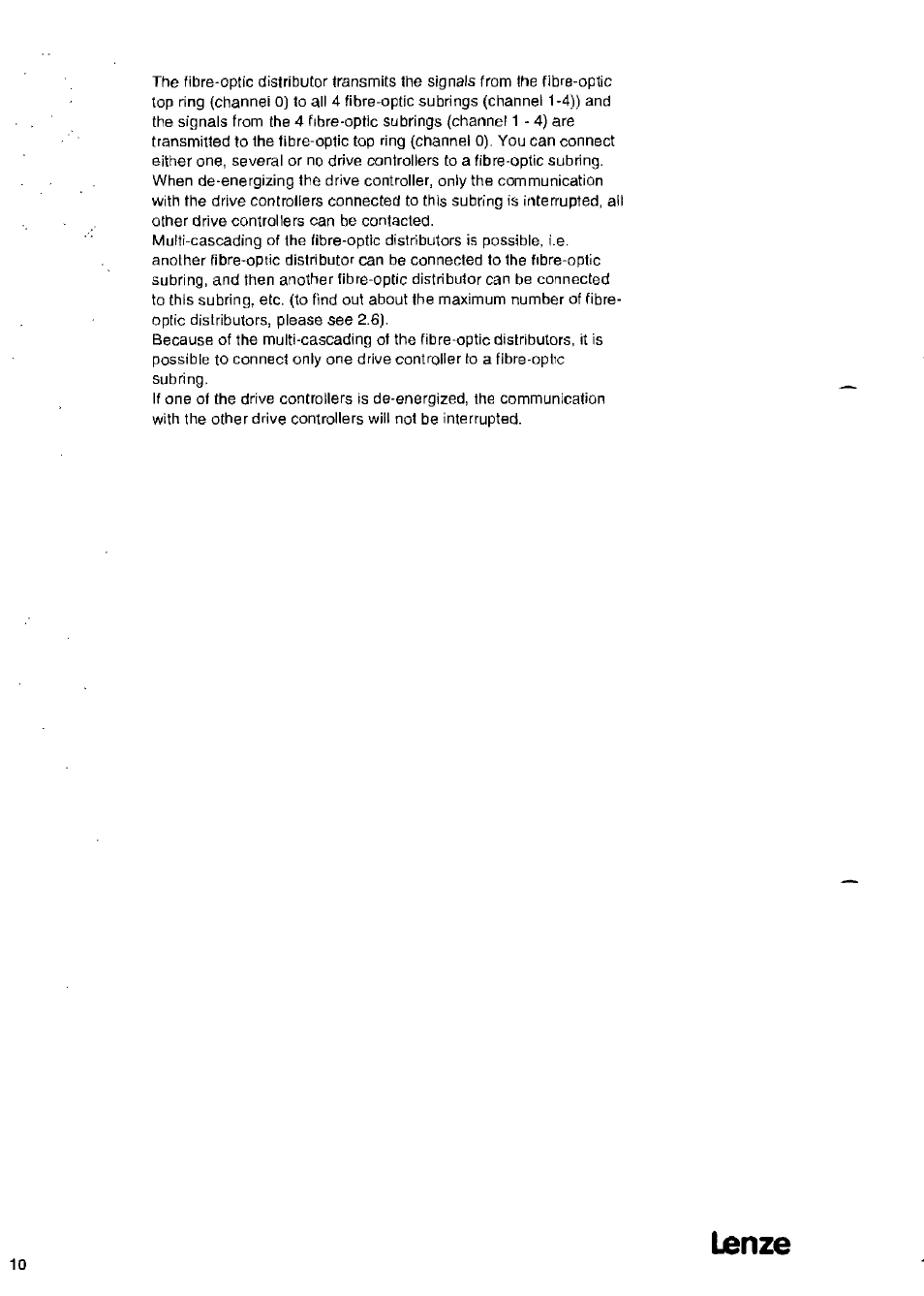 Lanze | Lenze 2126IB LECOM-Li User Manual | Page 12 / 29