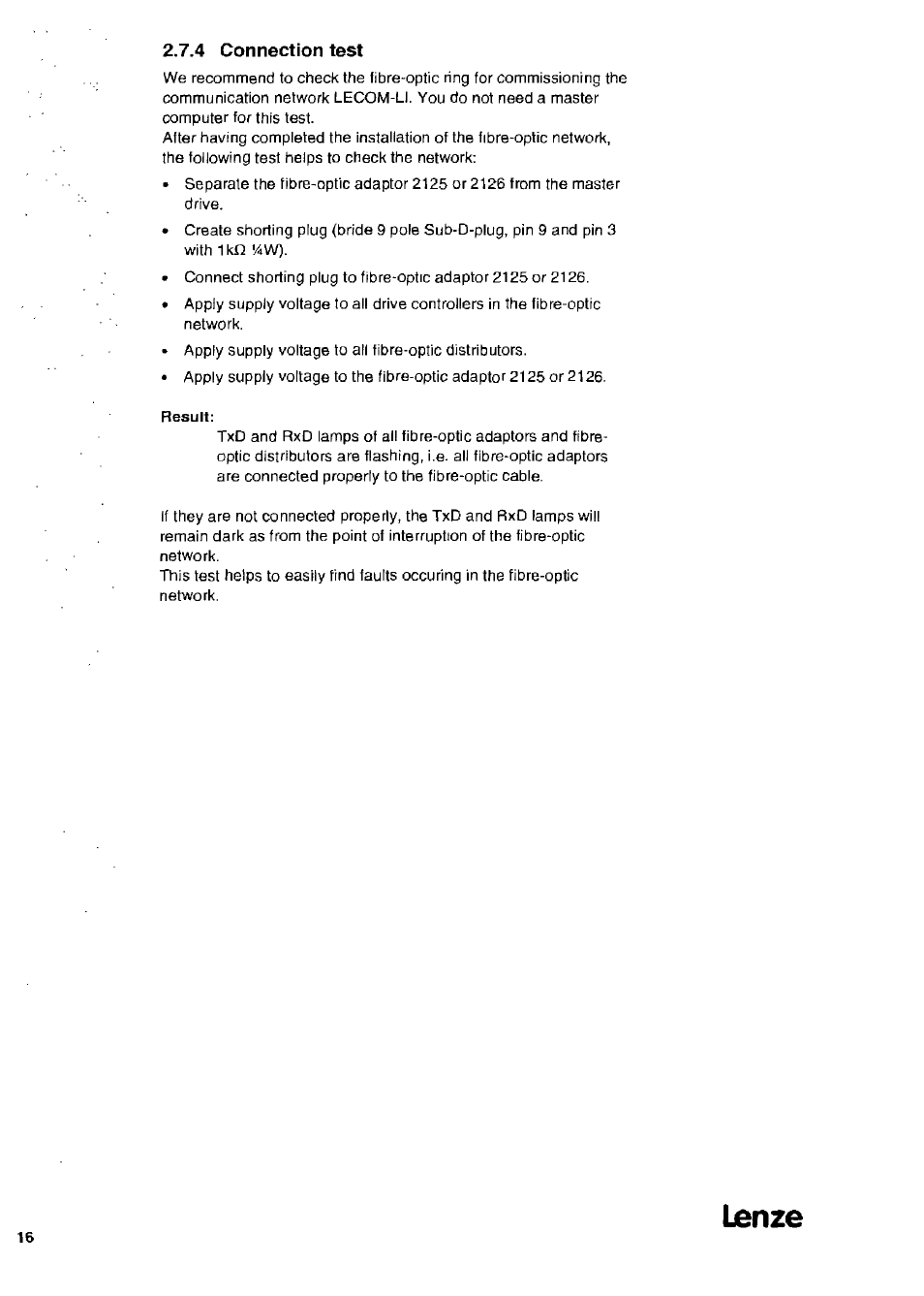 Lanze | Lenze 2126IB LECOM-Li User Manual | Page 18 / 29