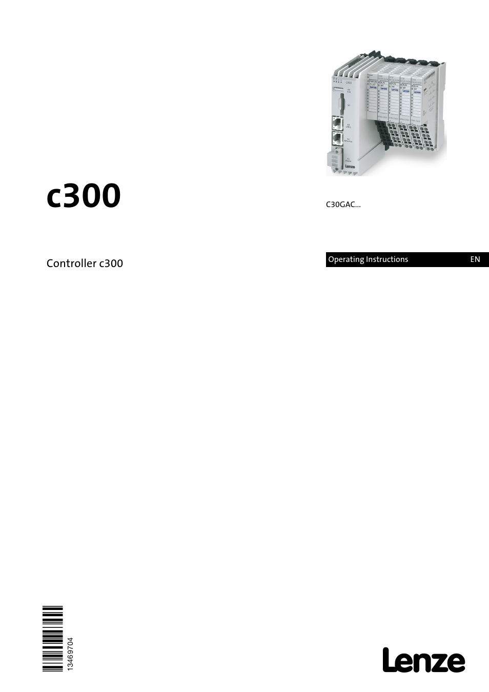 Lenze c300 Operating Instructions User Manual | 35 pages