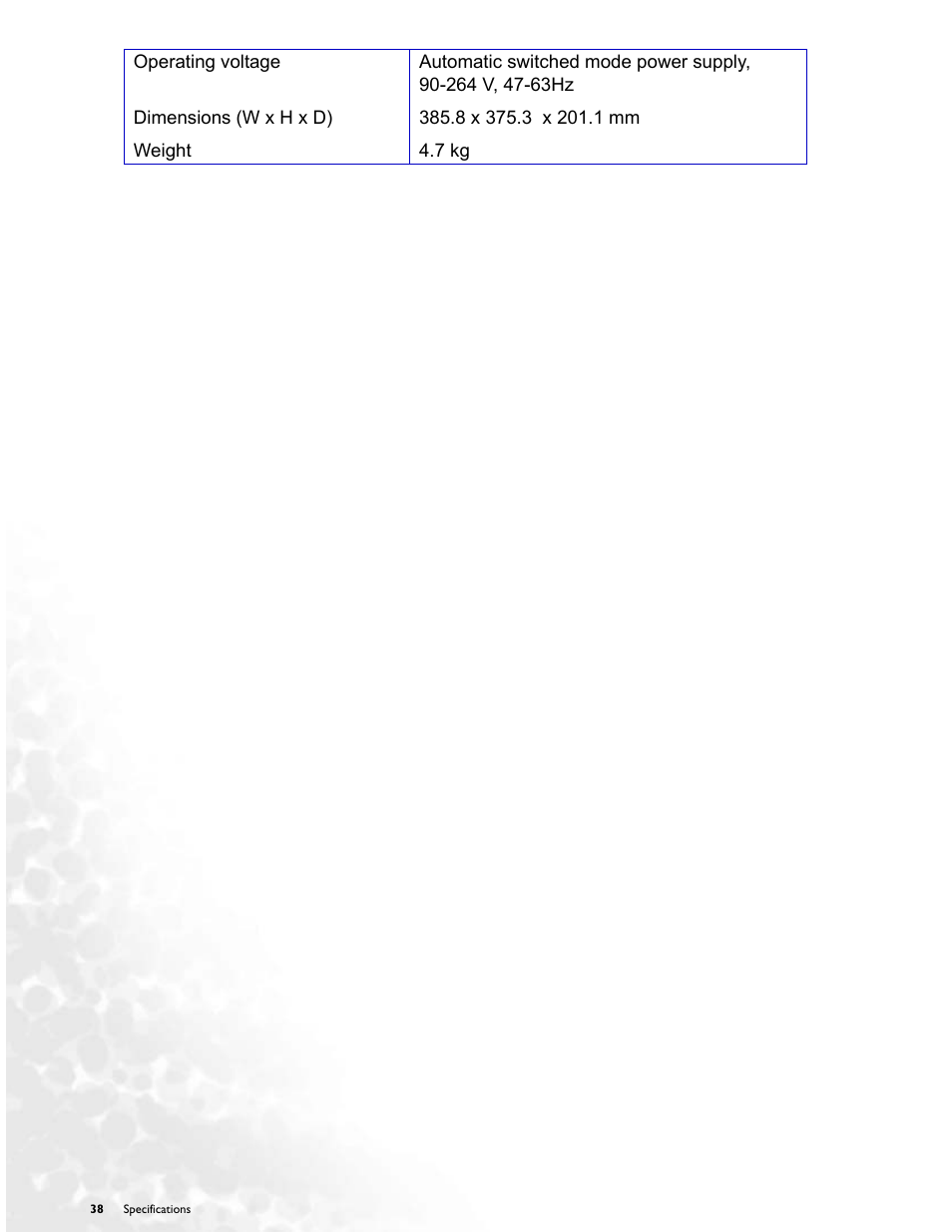 BenQ FP71V+ User Manual | Page 38 / 38