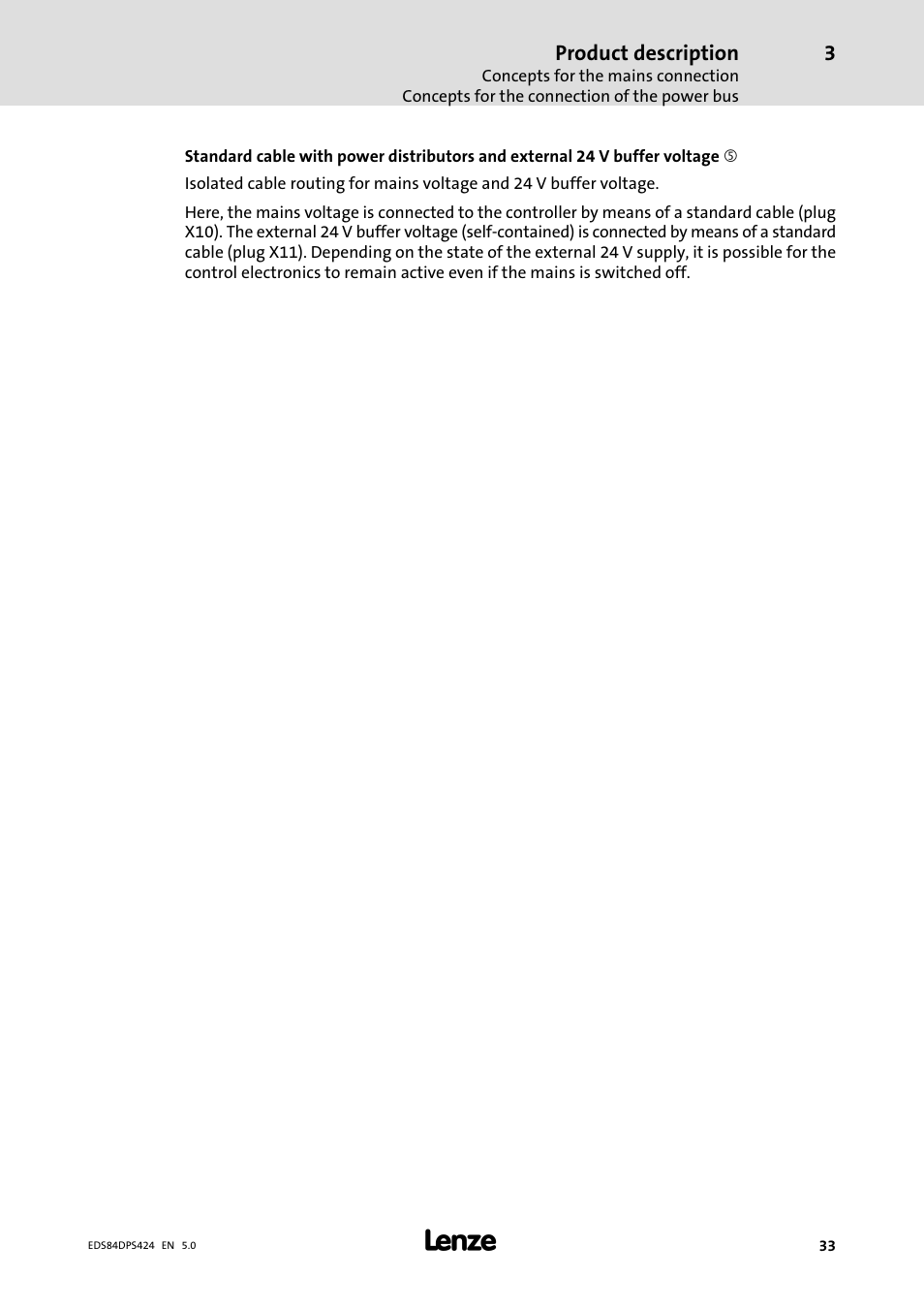 Lenze 8400 protec Manual User Manual | Page 33 / 198