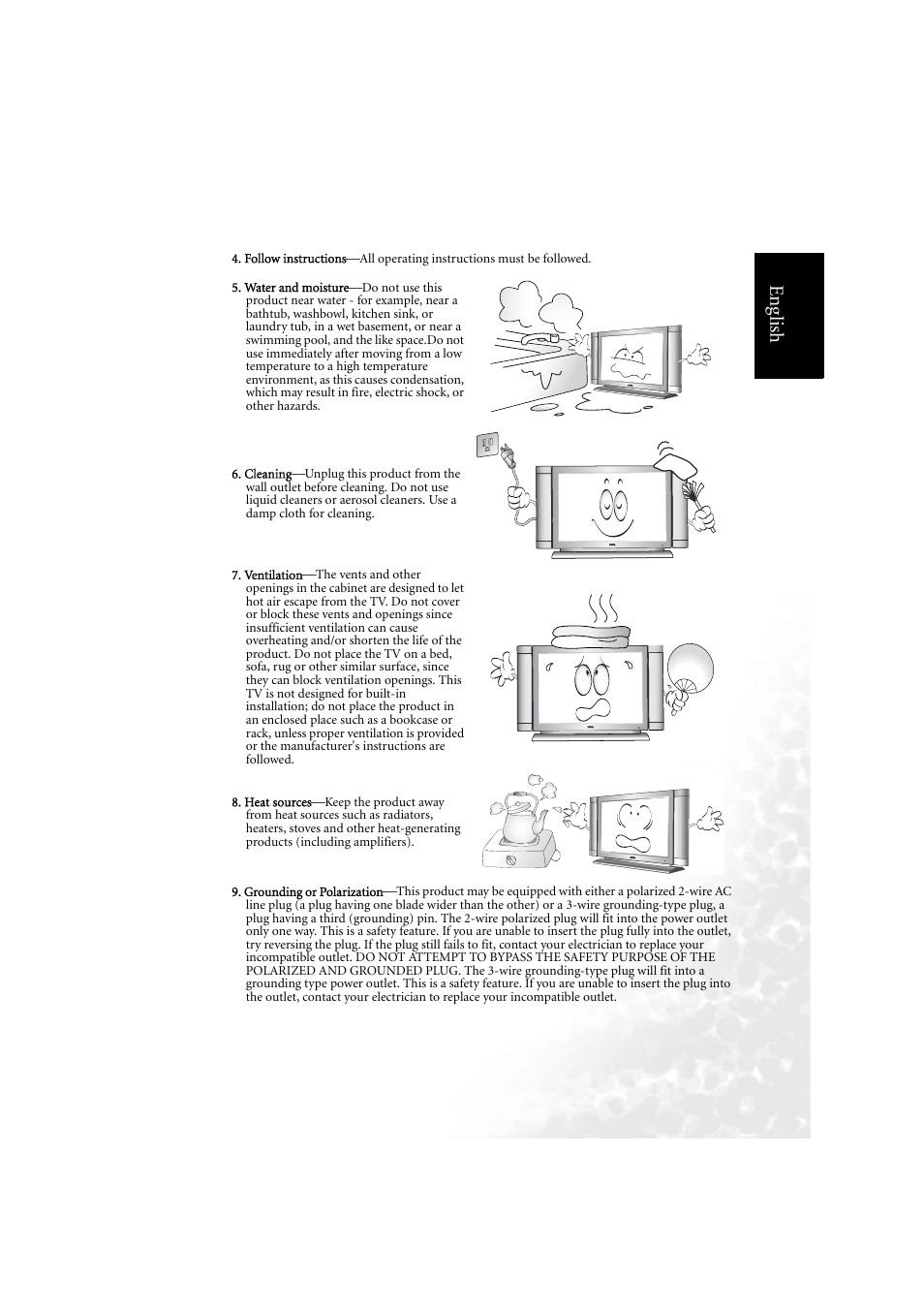 Eng lish | BenQ DV2050 User Manual | Page 3 / 42