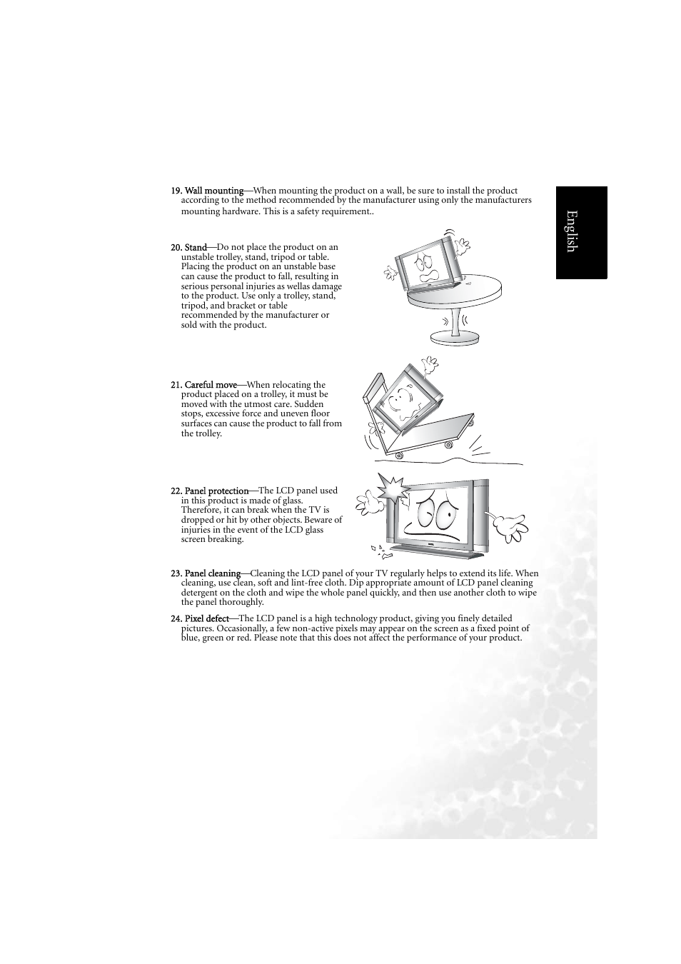 Eng lish | BenQ DV2050 User Manual | Page 5 / 42
